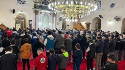 Sabah namazı sonrası sahaya &ccedil;ıktılar