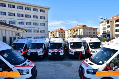 Sağlık Bakanlığı&rsquo;ndan Gaziantep&rsquo;e 16 yeni ambulans