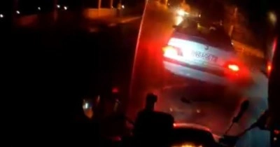 Sahte plakalı otomobil mahalleyi huzursuz etti