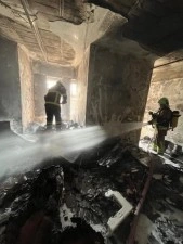 Samandağ&rsquo;da depo yangını