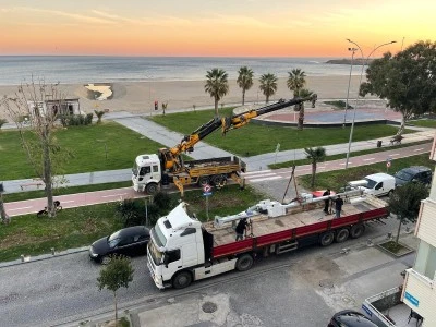 Samsun Atakum'da Mahallelinin Tepkisi Sonrası Baz İstasyonu Kaldırıldı