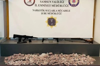 Samsun Atakum'da Uyuşturucu Operasyonu