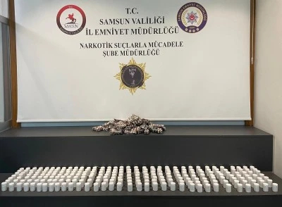Samsun’da Çatı Katında Uyuşturucu Operasyonu: 15 Binden Fazla Hap Ele Geçirildi
