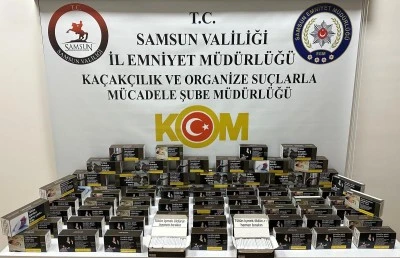 Samsun’da Kaçak Makaron Operasyonu: 15 Bin Adet Ele Geçirildi