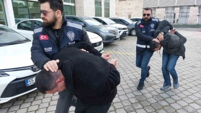 Samsun’da silah operasyonunda yakalanan 2 kişi tutuklandı