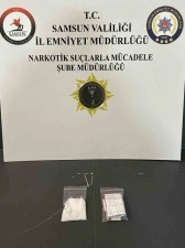 Samsun’da uyuşturucuyla yakalanan şahıs gözaltına alındı