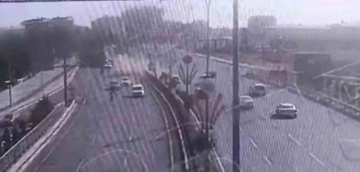 Şanlıurfa&rsquo;da 2 kişinin hayatını kaybettiği kazanın g&ouml;r&uuml;nt&uuml;leri ortaya &ccedil;ıktı