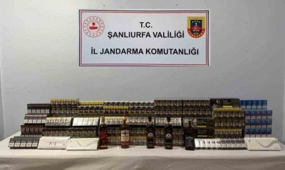Şanlıurfa&rsquo;da 3 bin 800 paket ka&ccedil;ak sigara ele ge&ccedil;irildi
