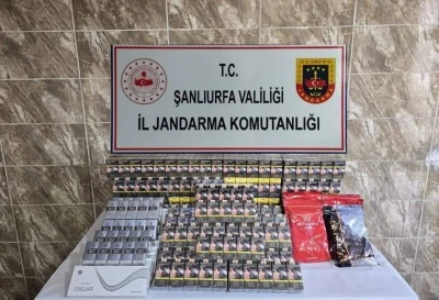Şanlıurfa'da Jandarma Kaçak Sigara Operasyonu: 5 Bin Paket Ele Geçirildi