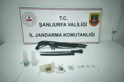 Şanlıurfa’da Jandarmadan Uyuşturucu ve Silah Operasyonu
