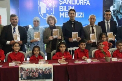 Şanlıurfa&rsquo;da miniklerin kaleme aldığı "20 d&uuml;ş yolculuğu" kitabı okuyucuyla buluştu