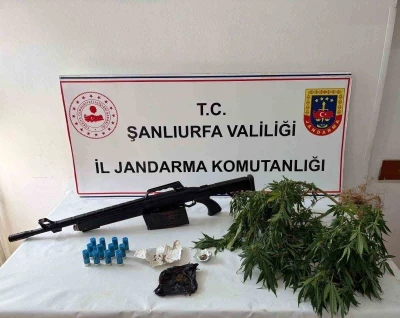 Şanlıurfa&rsquo;da  uyuşturucu operasyonları: 5 g&ouml;zaltı