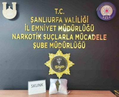 Şanlıurfa&rsquo;da uyuşturucu operasyonu: 1 tutuklama