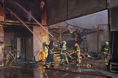 Şanlıurfa Eyyübiye’de İş Yerinde Korkutan Yangın