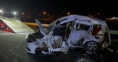 Sarıkamış’ta trafik kazası: 2 ölü, 5 yaralı