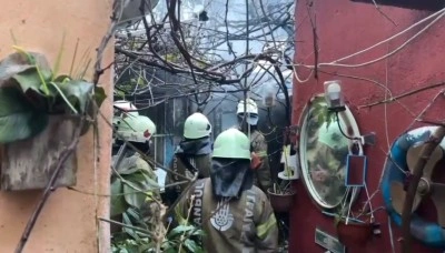 Sarıyer’de gecekondu yangını