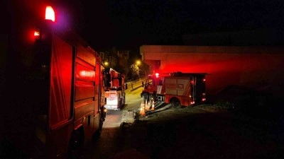 Otelde korkutan yangın