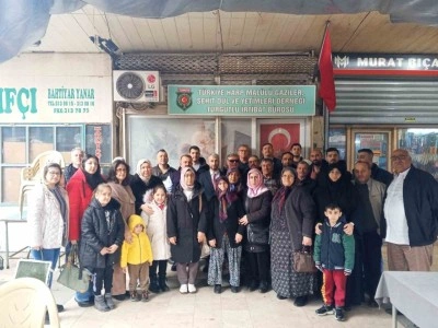 Şehit aileleri ve gazileri buluşturan ziyaret