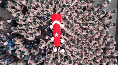 Şehit polise silah arkadaşlarından duygusal veda