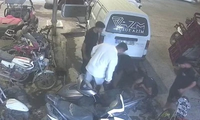 Selam vermek i&ccedil;in girdi, kendini bir anda tamir kanalında buldu