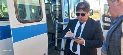 Selendi&rsquo;de okul servisleri sıkı denetimden ge&ccedil;ti