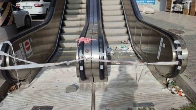 Şentepe Teleferik Hattı çürümeye terk edildi