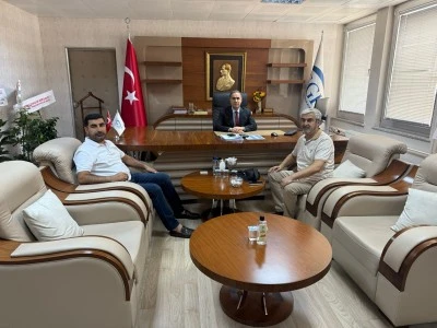 SGK Diyarbakır İl Müdürü Karatay’a Hayırlı Olsun Ziyareti