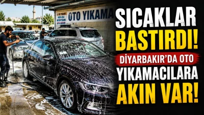 Sıcaklar Bastırdı, Oto Yıkamacılarda Yoğunluk Arttı