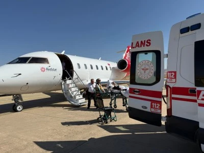Siirt’te Hasta Ambulans Helikopterle İstanbul’a Nakledildi