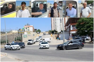 Silvan&rsquo;da 6 yolun kesiştiği nokta korkutuyor