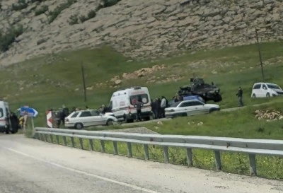 Silvan&rsquo;da Mezuniyet Yolunda Kaza: 6 Yaralı