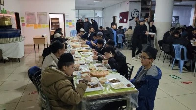 Silvan'da &ouml;ğrenciler iftarda buluştu