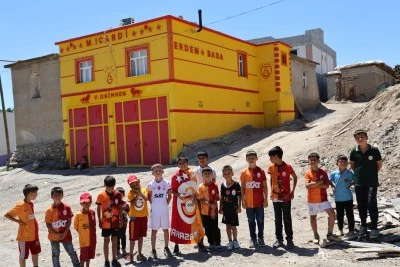 Silvanlı taraftarın Galatasaray aşkı sınır tanımıyor