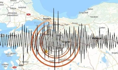 Simav'da Peş Peşe Dört Deprem! Halk Güne Sarsıntılarla Uyandı