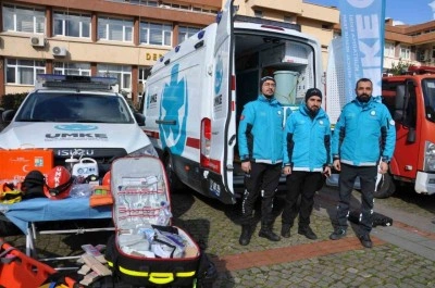 Sinop’ta deprem bilgilendirme ve arama kurtarma sergisi