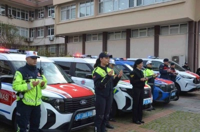 Sinop&rsquo;ta emniyet ve jandarmaya 19 yeni ara&ccedil; tahsis edildi