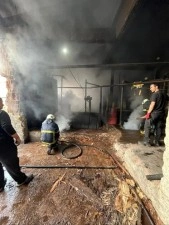 Sinop&rsquo;ta sanayi sitesinde yangın paniği