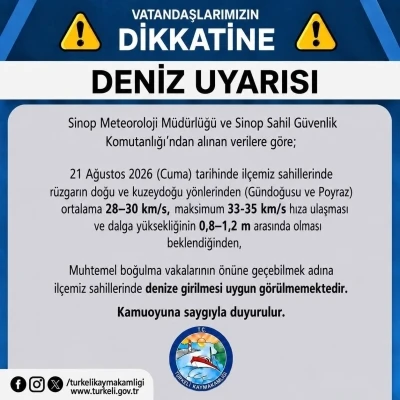 T&uuml;rkeli'de boğulma riskine karşı alarm verildi