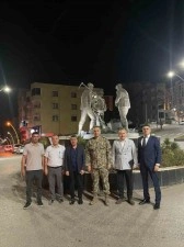 Şırnak Emniyet Müdürü Sazak, gece denetimine çıktı