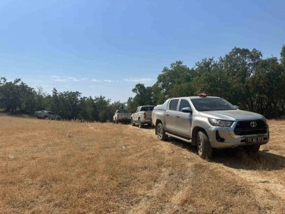 Bestler Dereler bölgesinde orman yangını