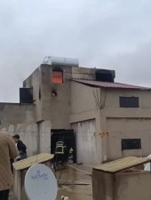 Siverek&rsquo;te apartmanda &ccedil;ıkan yangın paniğe neden oldu