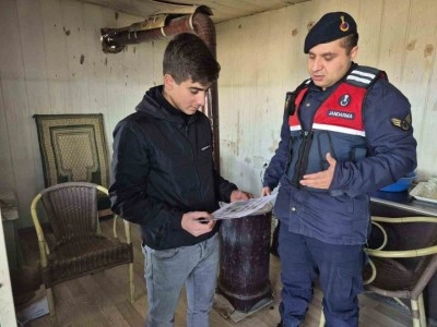 Soba zehirlenmelerine karşı Jandarma tarafından uyarı yapıldı