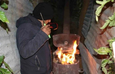 Sobalar yakıldı, zirai don nöbeti başladı