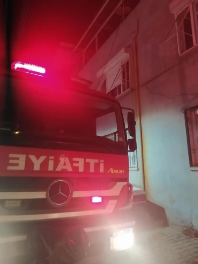 S&ouml;ke&rsquo;de gece yarısı mutfak yangını paniğe neden oldu