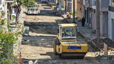 S&ouml;ke&rsquo;de yol yenileme &ccedil;alışması başladı