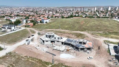 Termal Hamamı&rsquo;nda &ccedil;alışmalar hızla devam ediyor