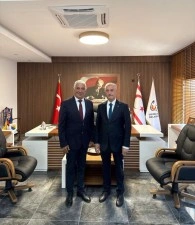 Başkan Tahmazoğlu KKTC’de temaslarda bulundu