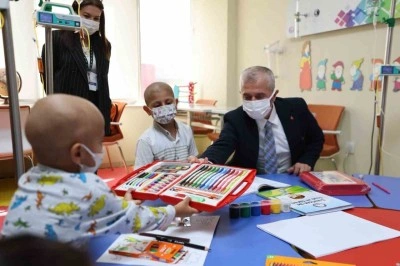 Tahmazoğlu&rsquo;ndan l&ouml;semili &ccedil;ocuklara moral