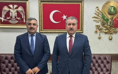 Tahsin Arslan’dan BBP Genel Başkanı Mustafa Destici’ye Ziyaret