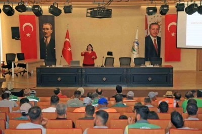 Talas Belediyesi Personeline KKKA ve Sağlıklı Yaşam Eğitimi Veriliyor